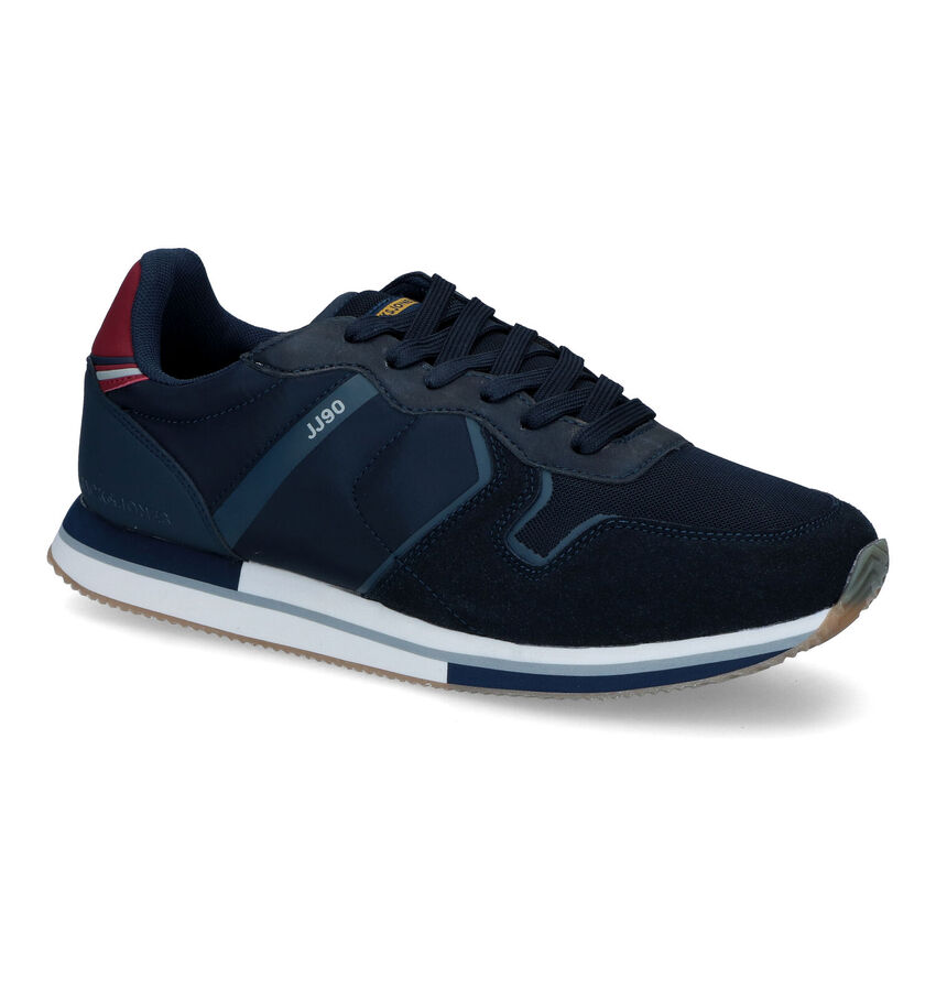 Jack & Jones Wowen Combo Blauwe Veterschoenen