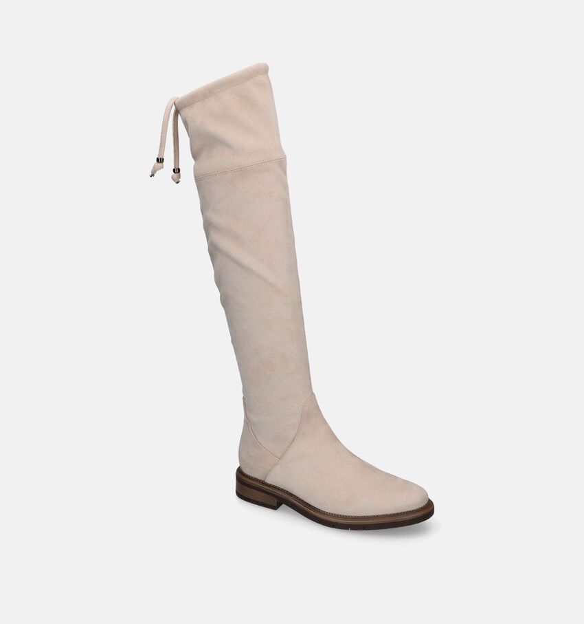 Gabor Beige Overknee Laarzen