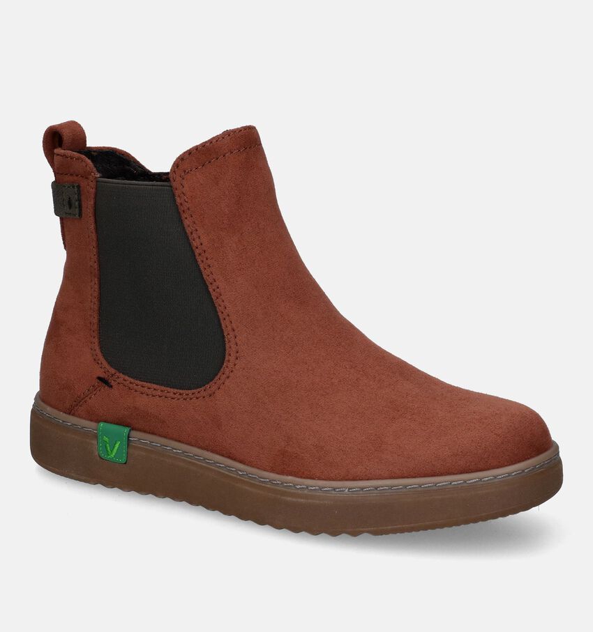 Jana Bottines Chelsea en Cognac