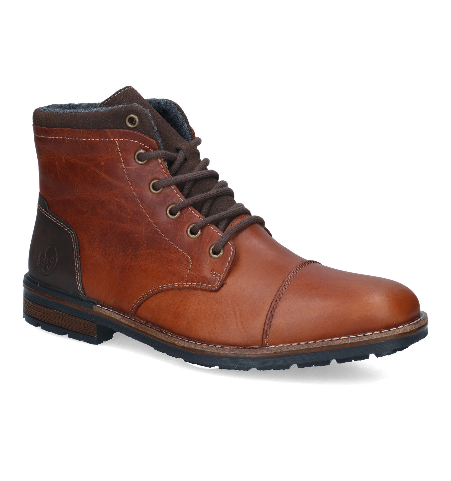 Rieker Cognac Veterboots Boots en enkellaarzen NU AAN €76.76