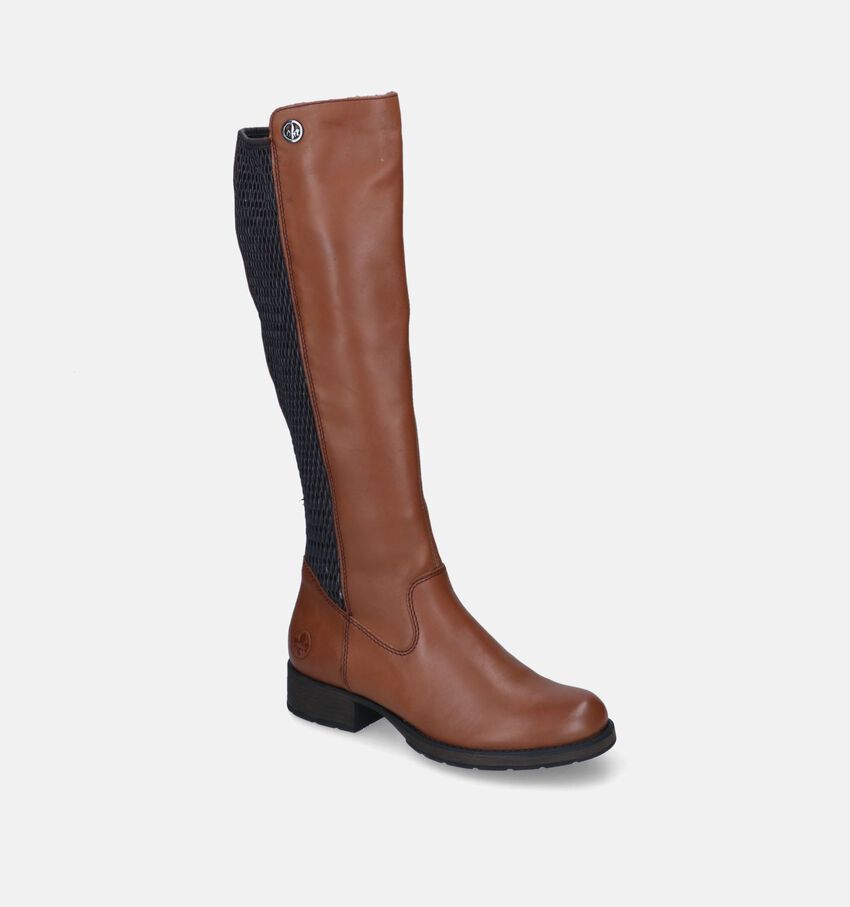 Rieker Bottes hautes en Cognac