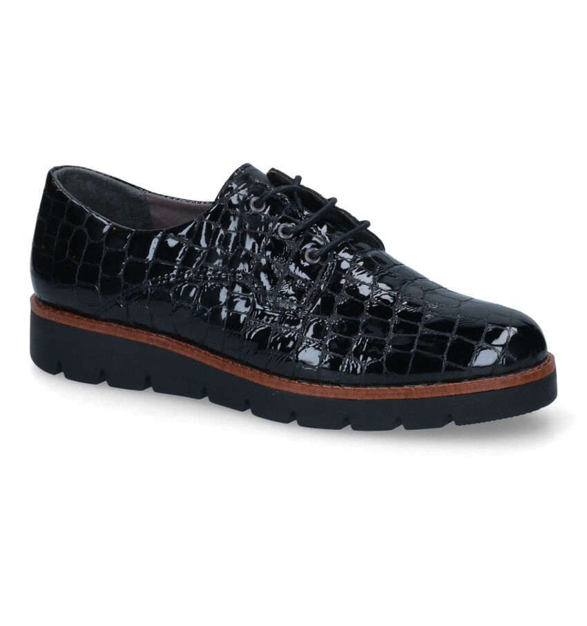 Solemade Chaussures à lacets en Noir