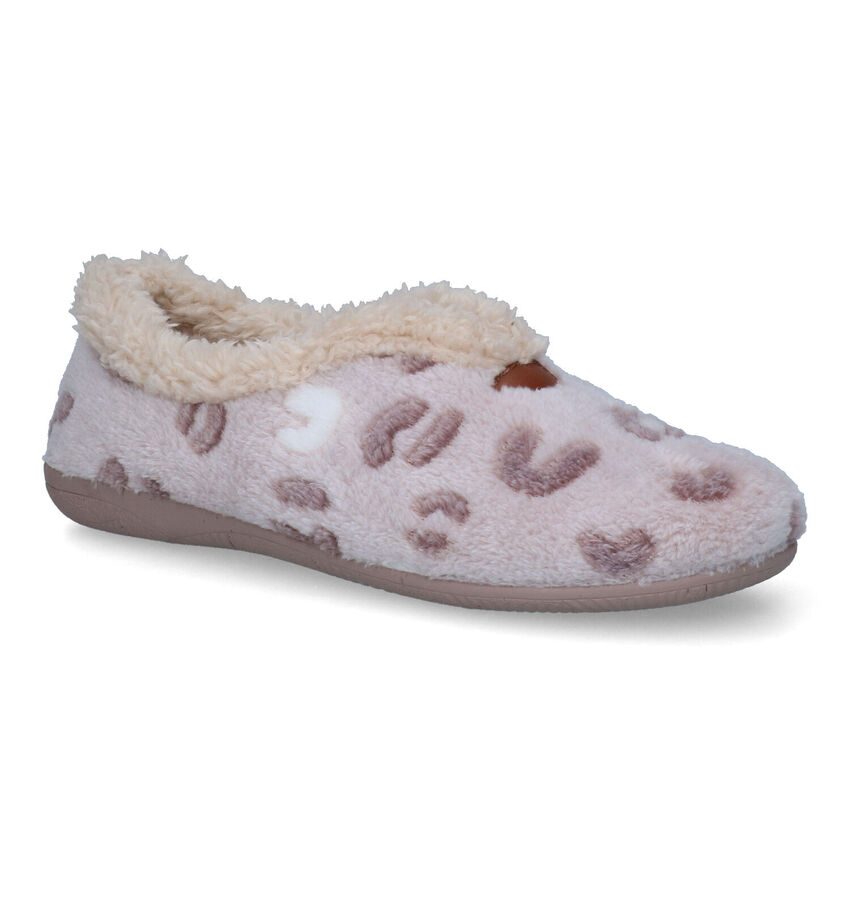 Torfs Home Pantoufles fermées en Beige