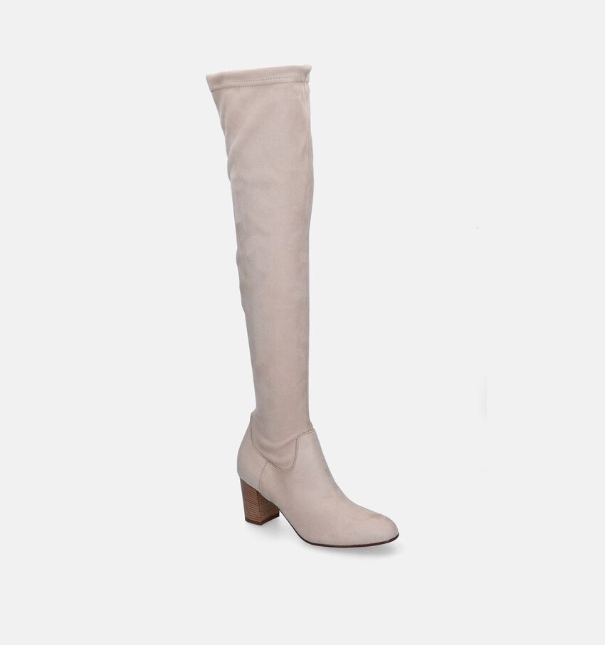 Essenza Equilia Beige Overknee Laazen