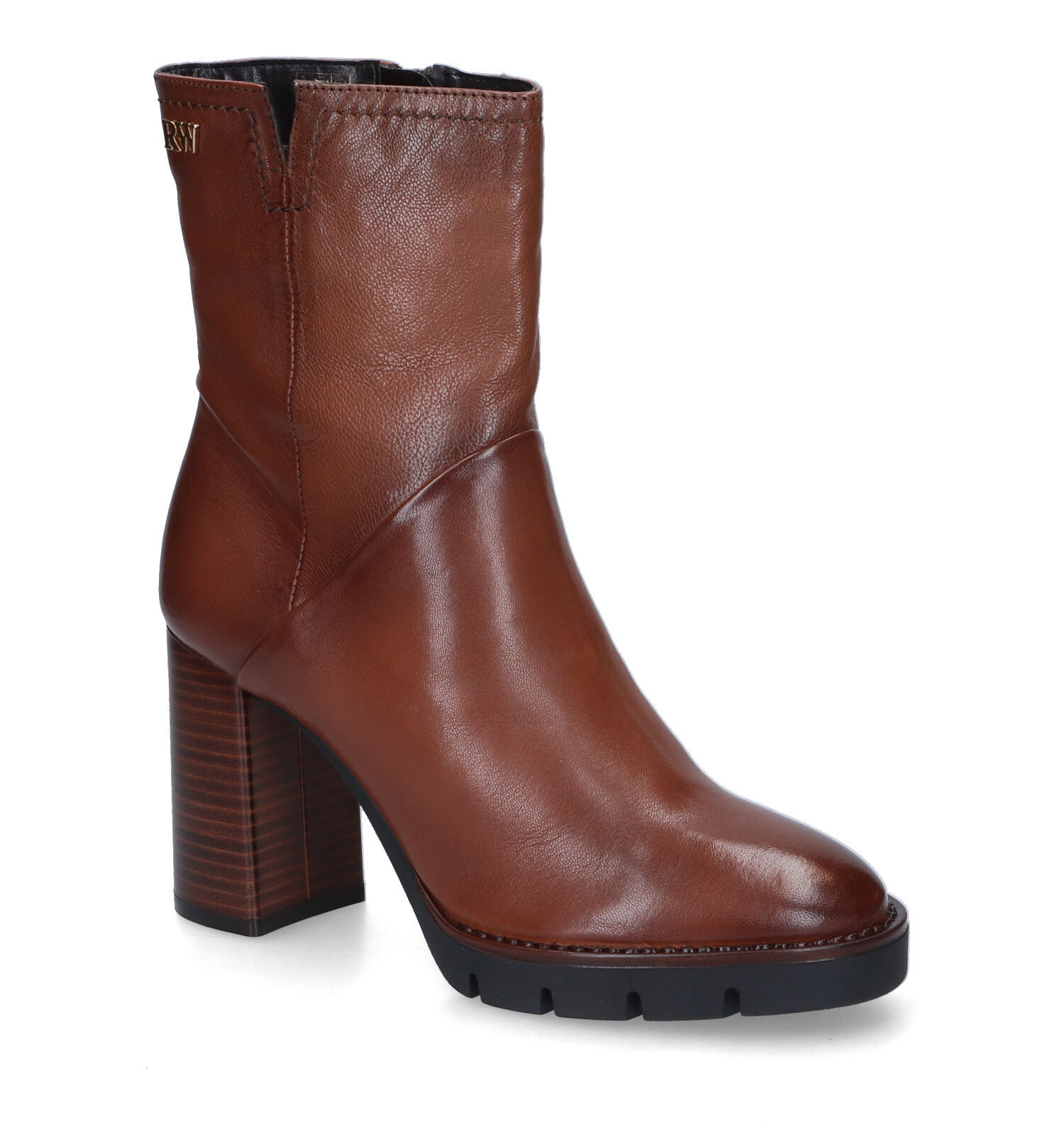 River Woods Glammy Cognac Enkellaarzen Boots en enkellaarzen NU AAN €120