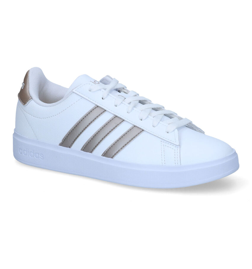 adidas Grand Court Ecru Sneakers