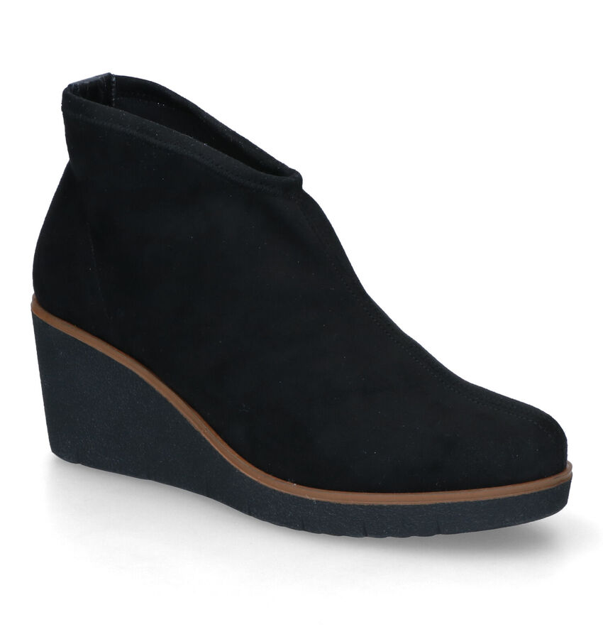 Hush Puppies Vivace Zwarte Enkellaarzen