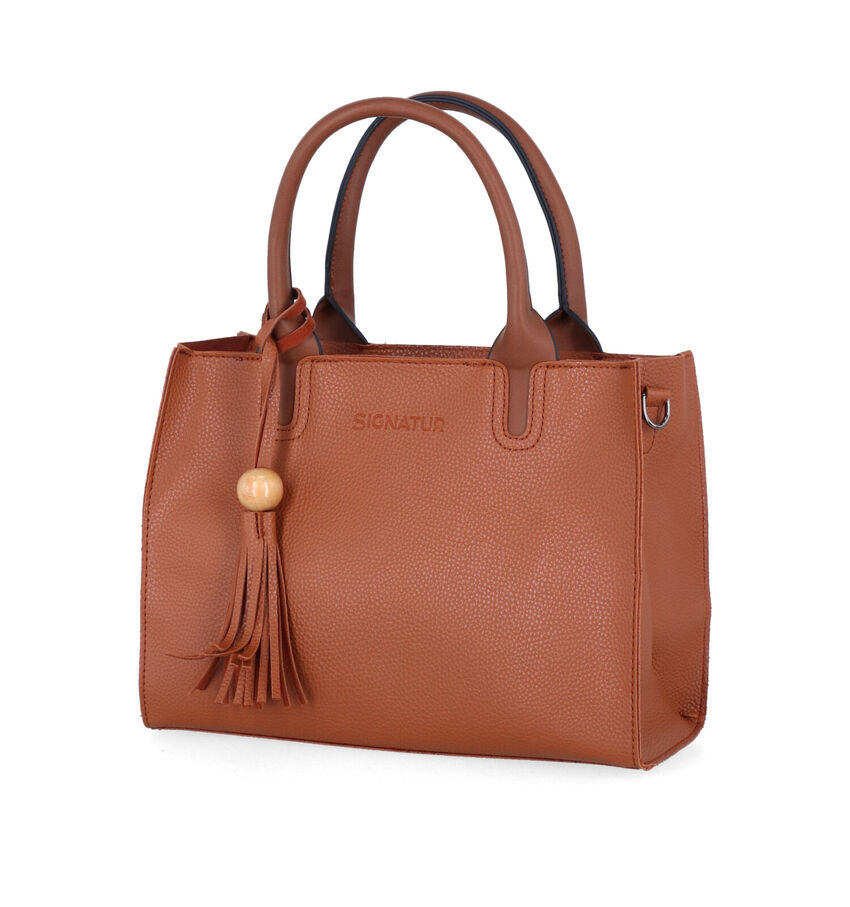 Signatur Sac à main en Cognac
