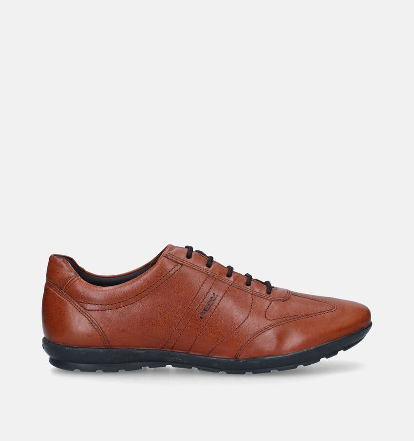 Geox Symbol Cognac Veterschoenen