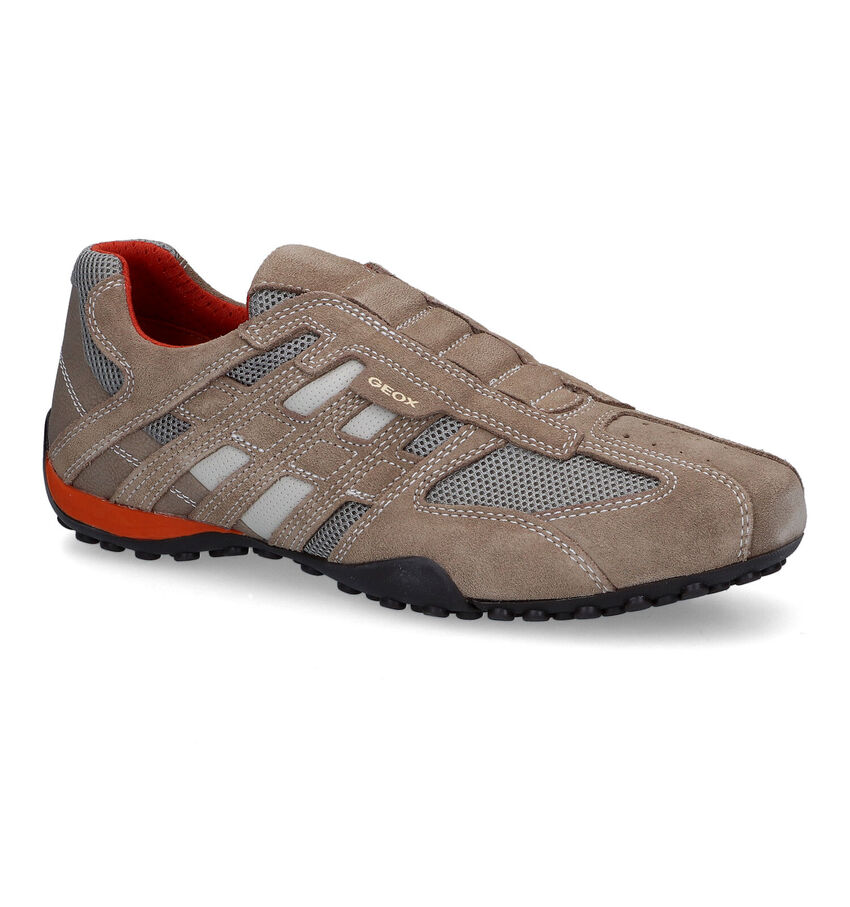 Geox Snake Chaussures sans lacets en Beige