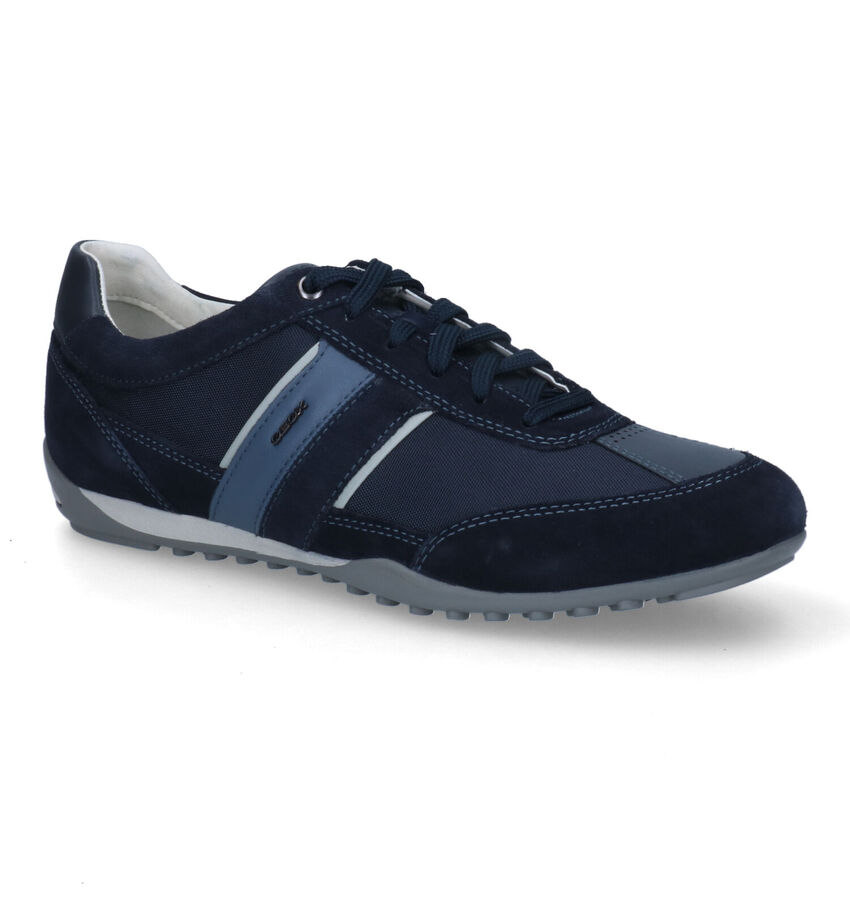 Geox Wells Chaussures à lacets en Bleu