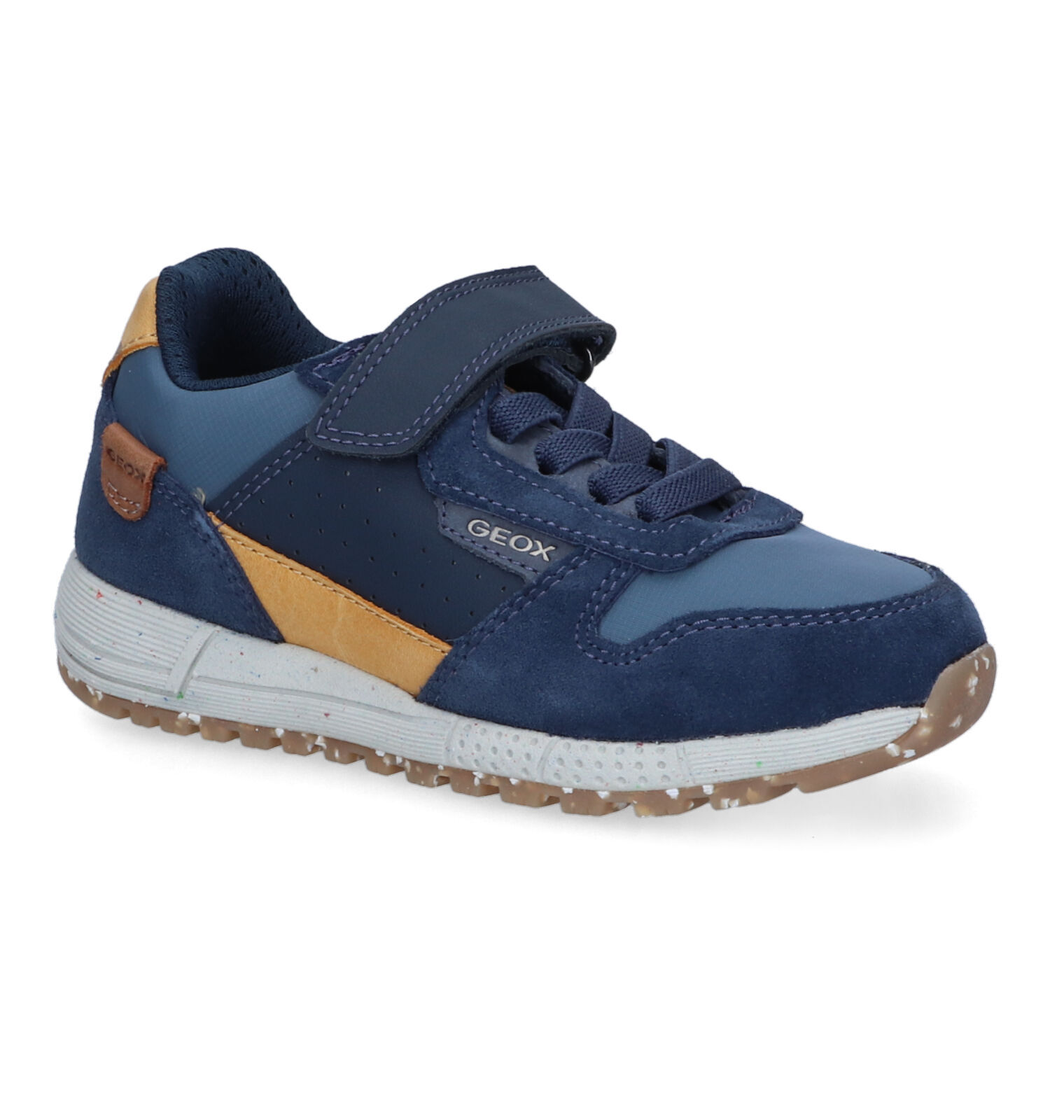 Geox Alben Blauwe Sneakers Sportschoenen en sneakers NU AAN €64.56