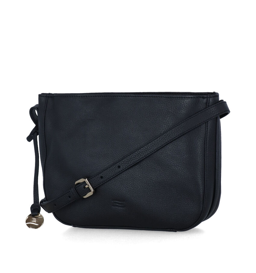 Crinkles Zwarte Crossbody Tas
