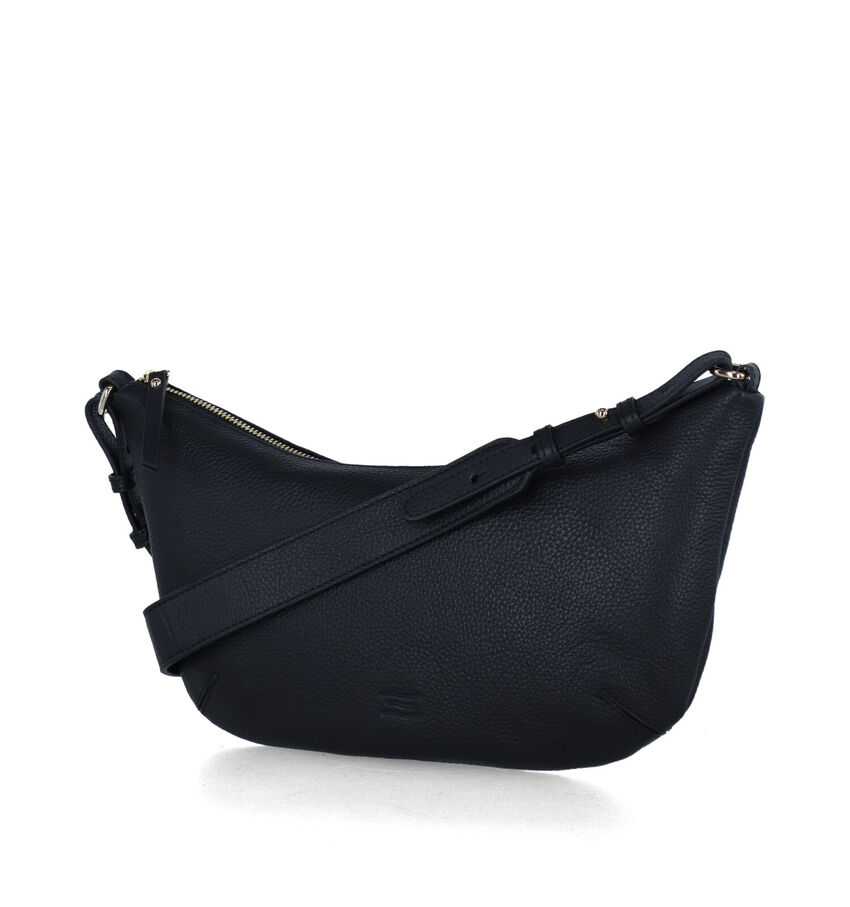 Crinkles Zwarte Crossbody Tas