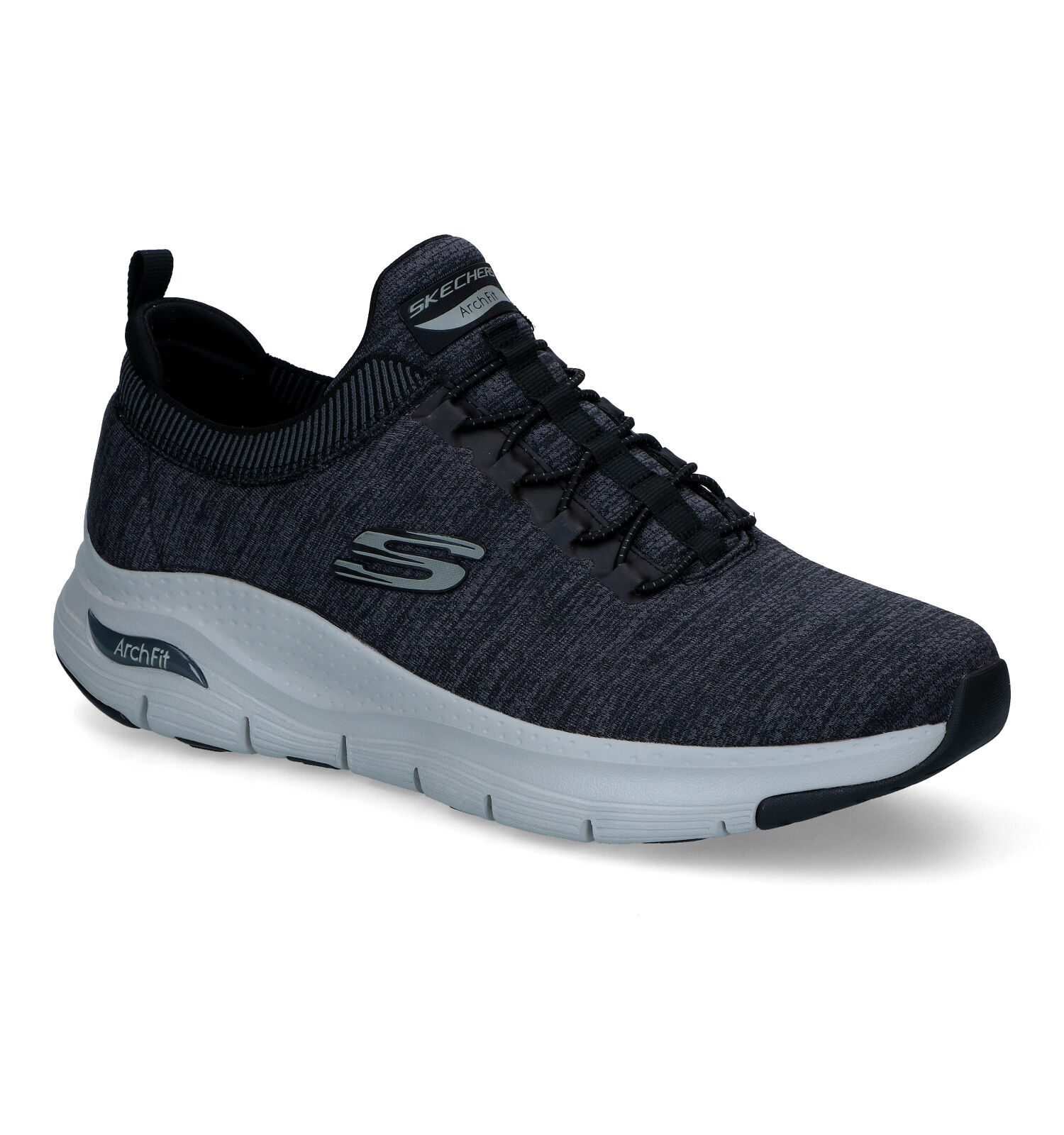 Skechers heren sneakers zwart | Online op TORFS.BE | Gratis verzending en  retour