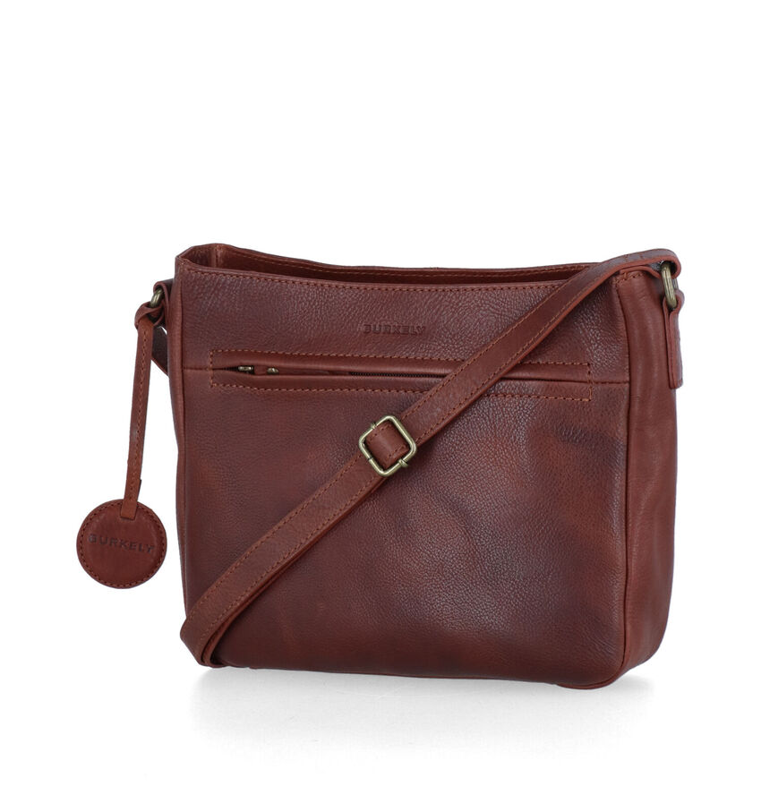 Burkely Ranger Cognac Crossbody tas