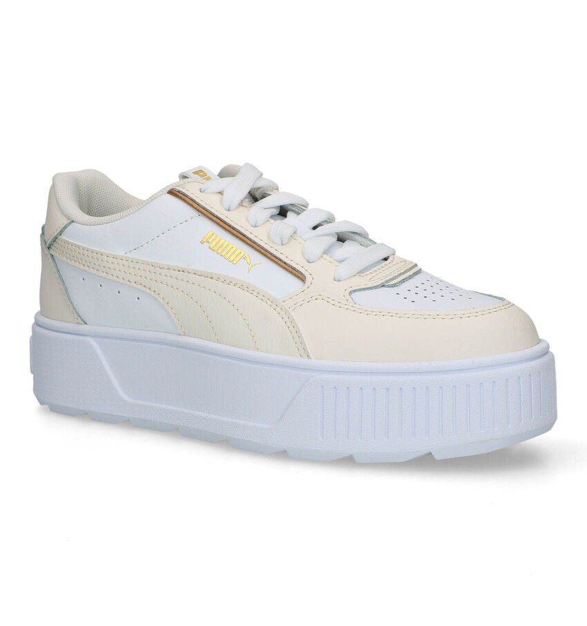 Puma Karmen Rebelle Ecru Sneakers