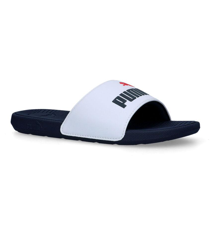 Puma Cool Cat 2.0 Claquettes de picine en Blanc