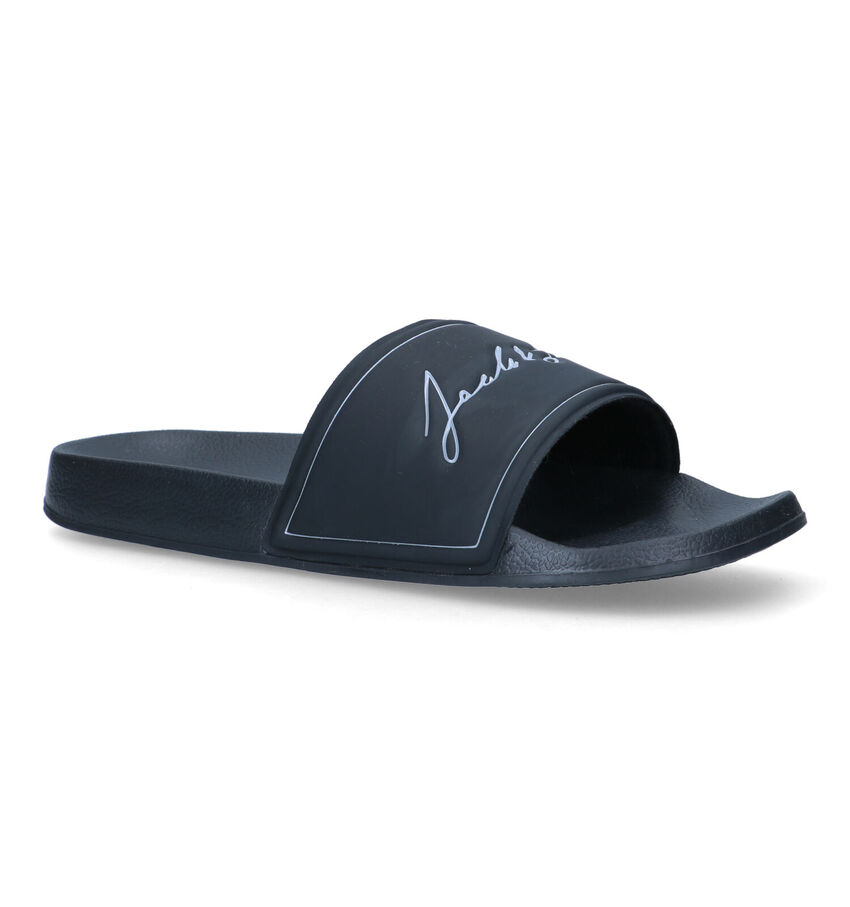 Jack & Jones Gary Pool Zwarte Badslippers