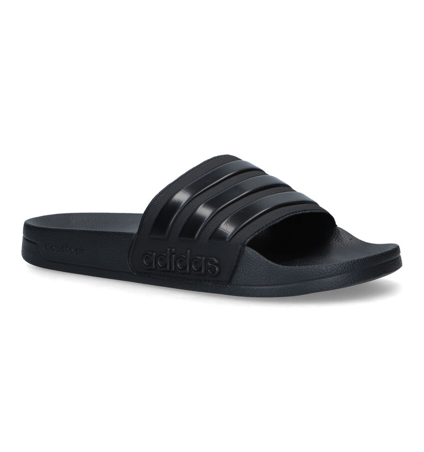 adidas Adilette Shower Nu-pieds en Noir