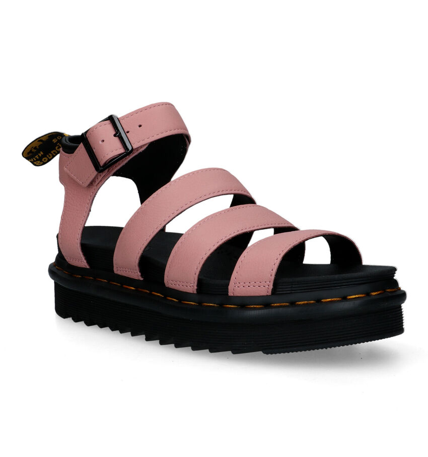 Dr. Martens Blaire Roze Plateausandalen