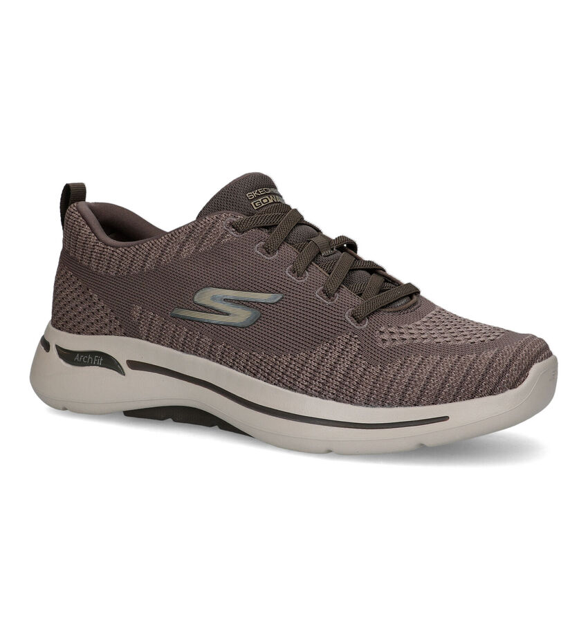 Skechers Go Walk Arch Fit Baskets en Taupe