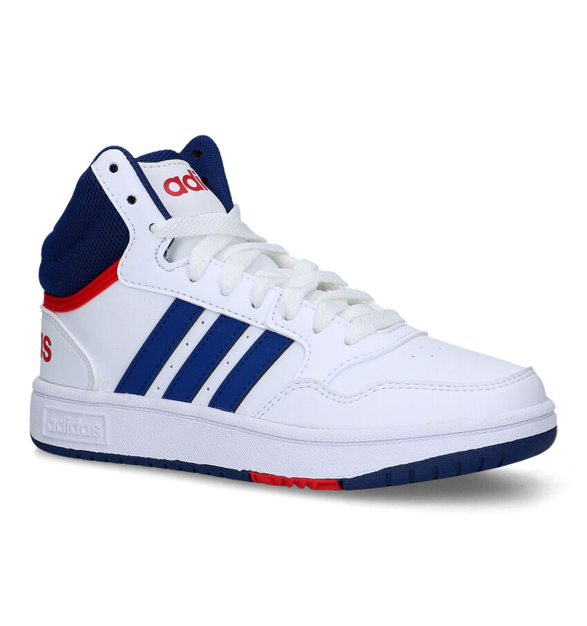 adidas Hoops Mid 3.0 Witte Sneakers