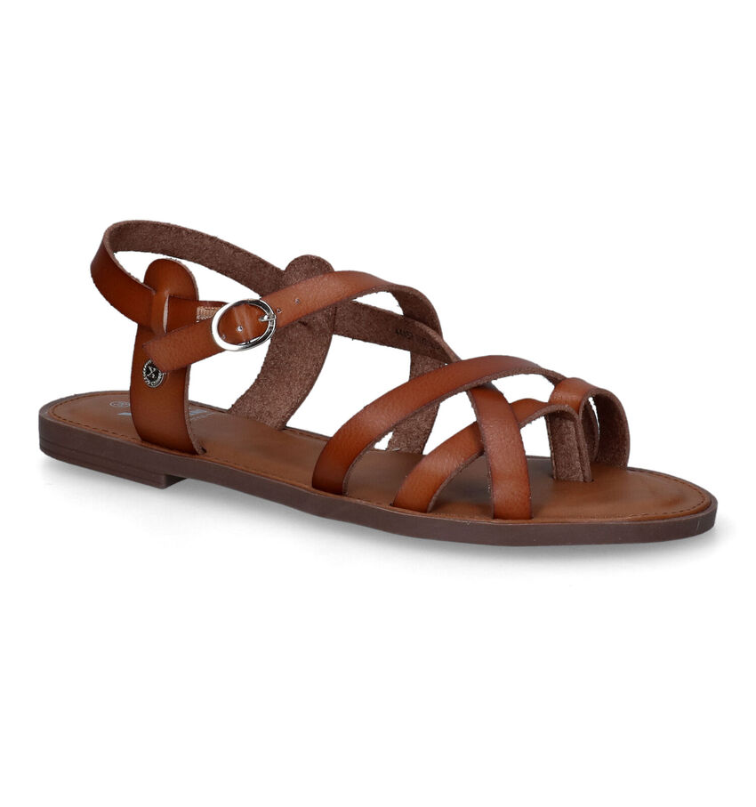 XTI Cognac Sandalen