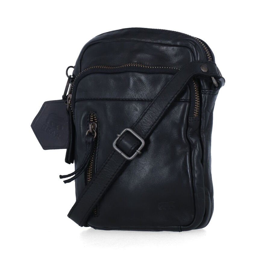 Bear Design Zwarte Schoudertas