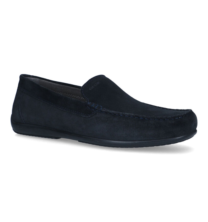 Geox Ascanio Blauwe Mocassins