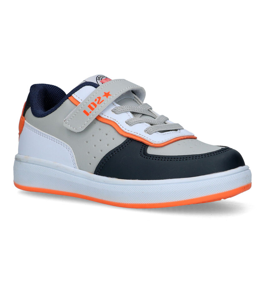 Little David Chaussures à scratch en Gris