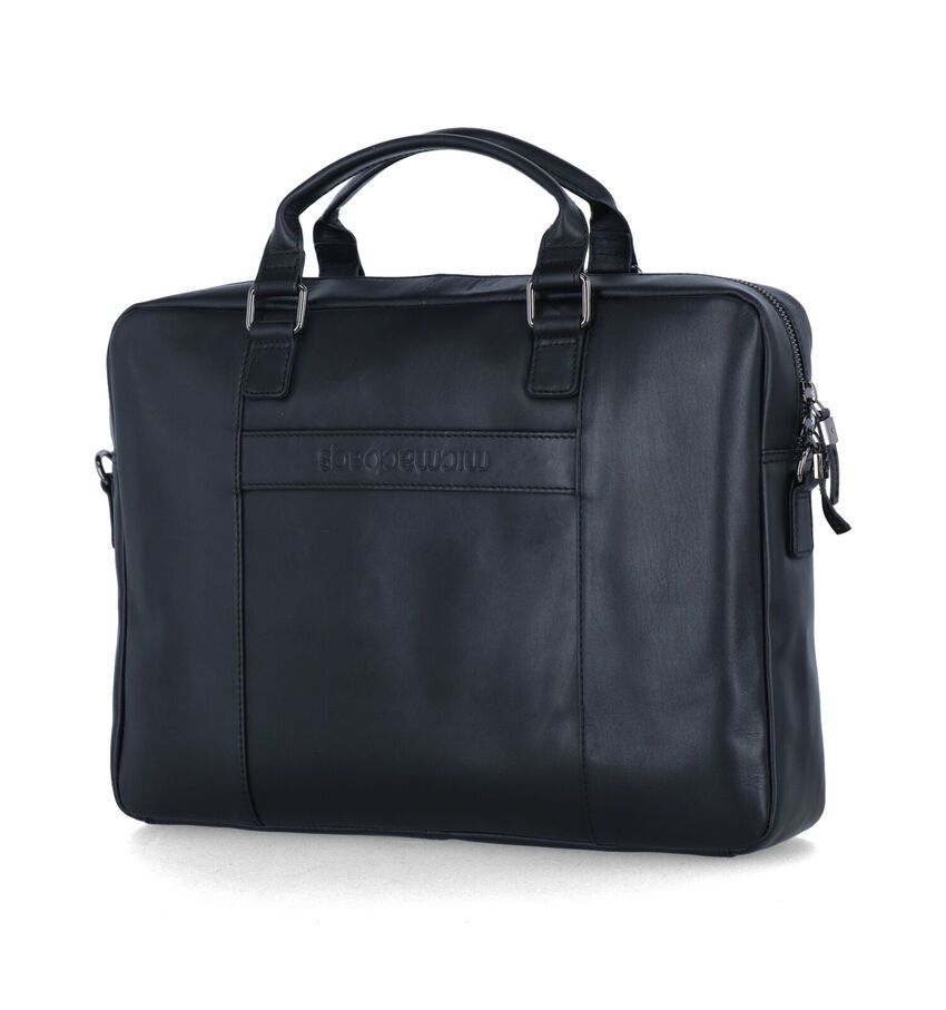 MicMacBags Zwarte Laptoptas