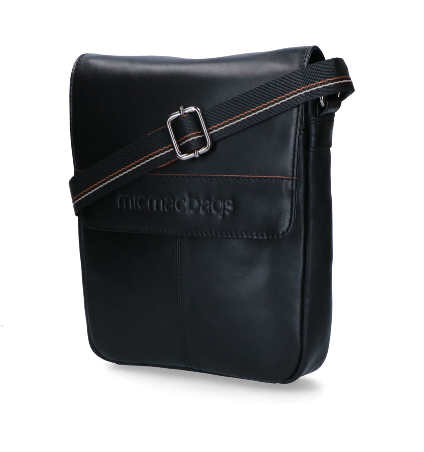 MicMacBags Zwarte Schoudertas