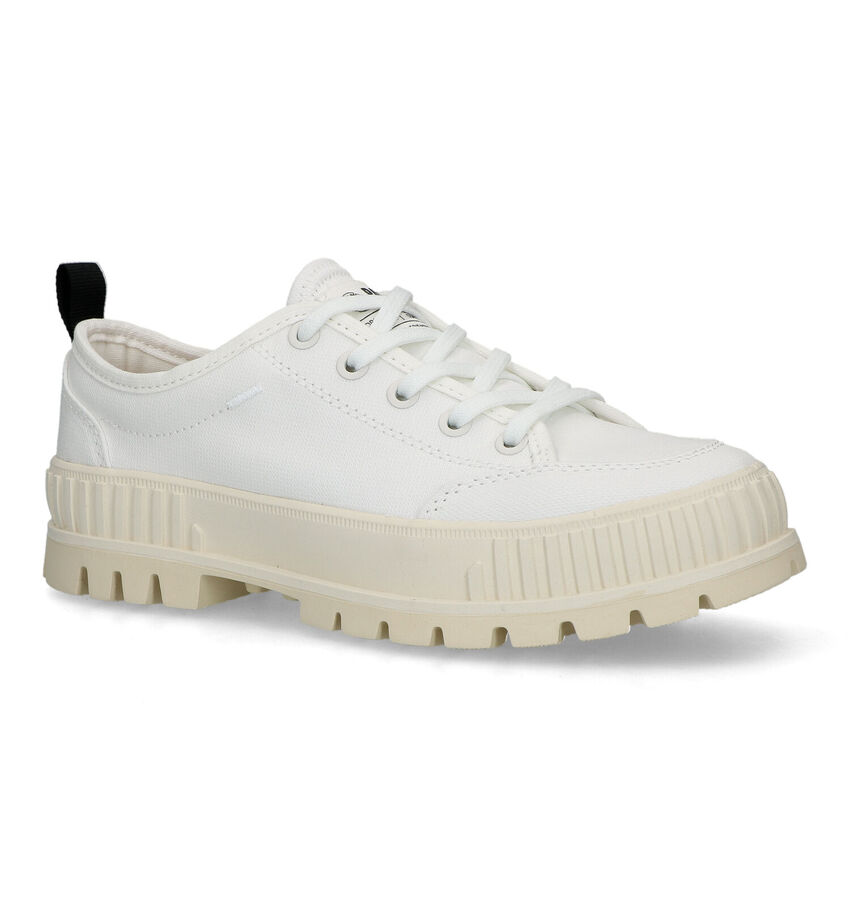Palladium Pallashock Chaussures à lacets en Blanc