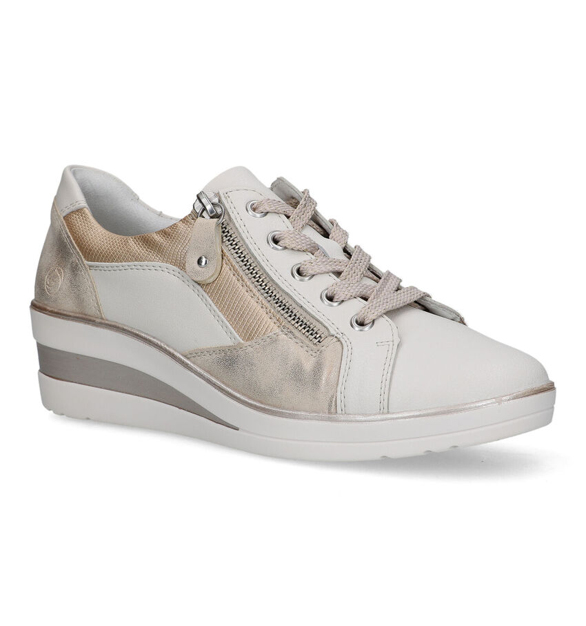 Remonte Beige Rits/Veter Schoenen