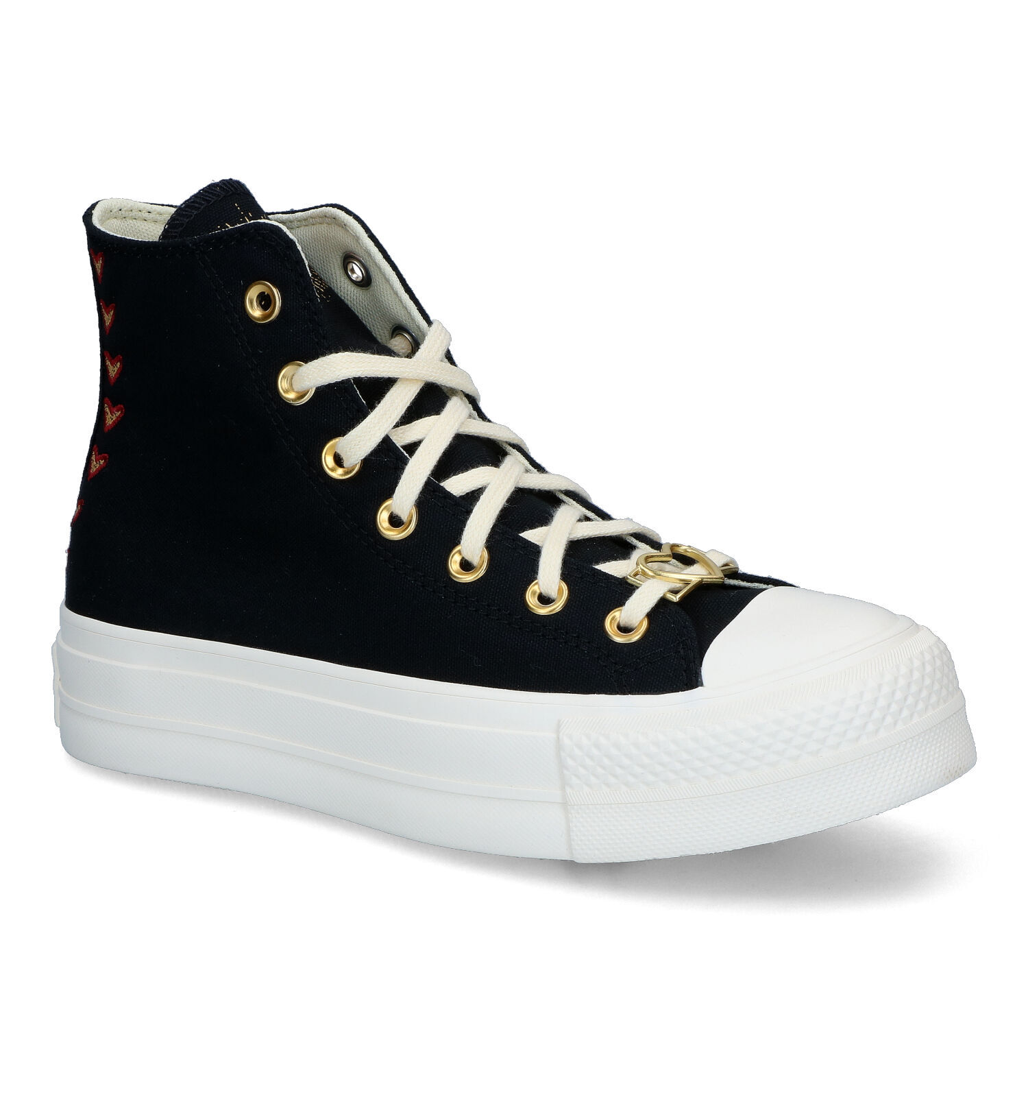Zwarte all store stars hoog platform
