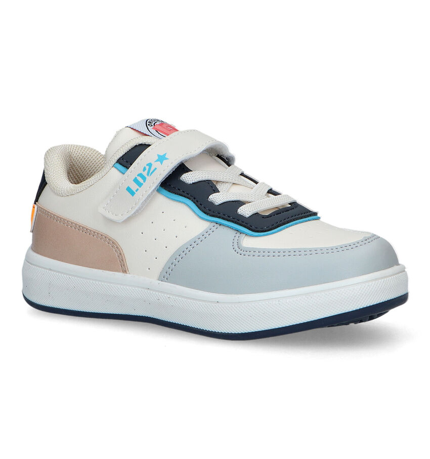 Little David Beige Velcroschoenen