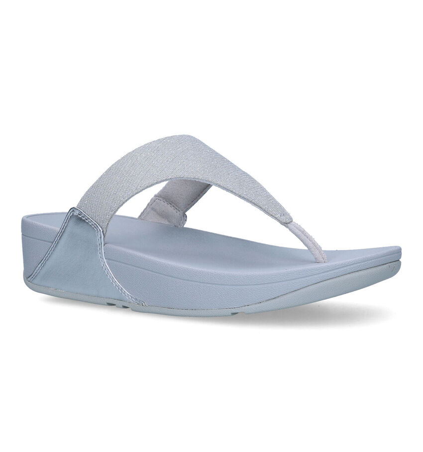 FitFlop Lulu Zilveren Teenslippers