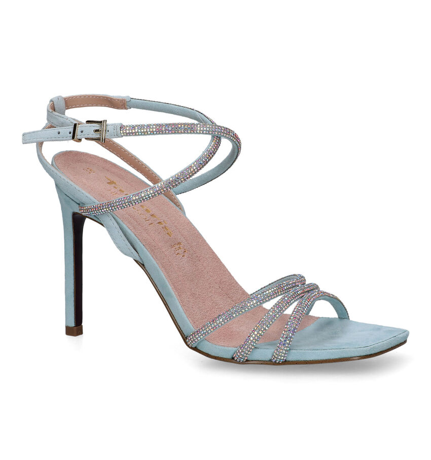 Tamaris Heart & Sole Blauwe Sandalen