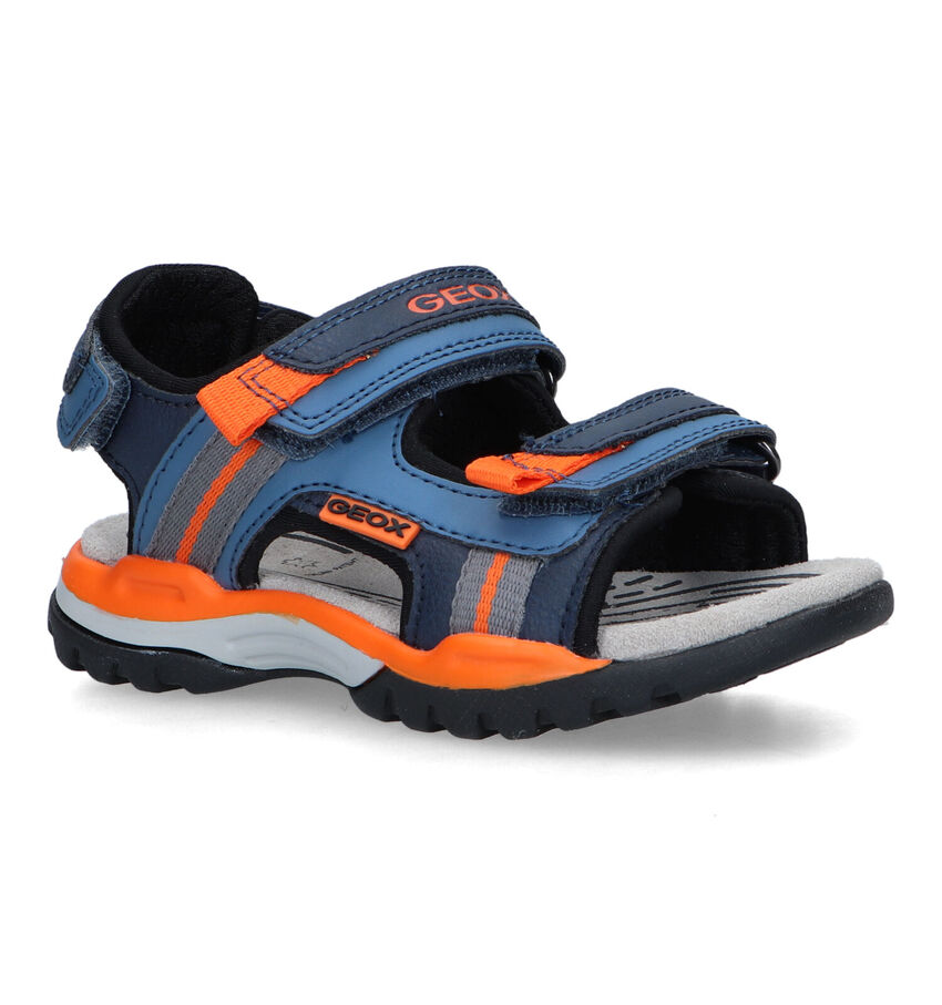 Geox Borealis Sandales en Bleu