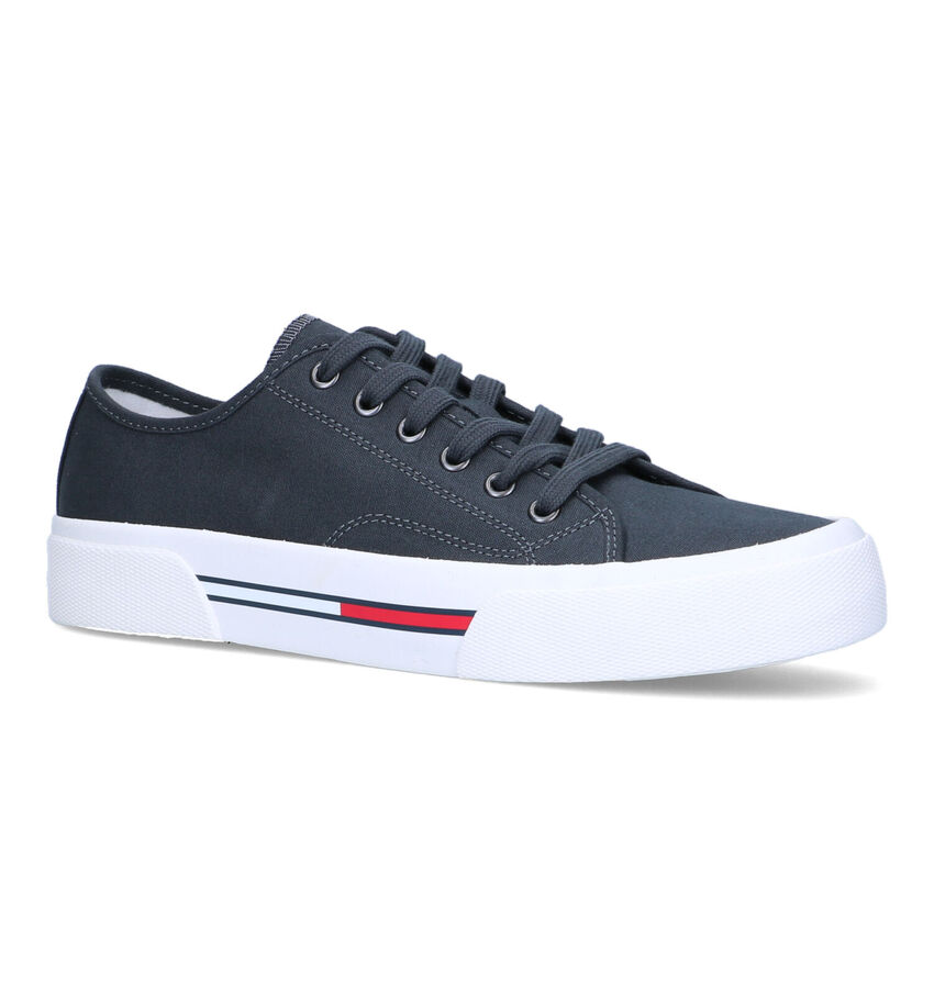 Tommy Jeans Chaussures à lacets en Gris foncé
