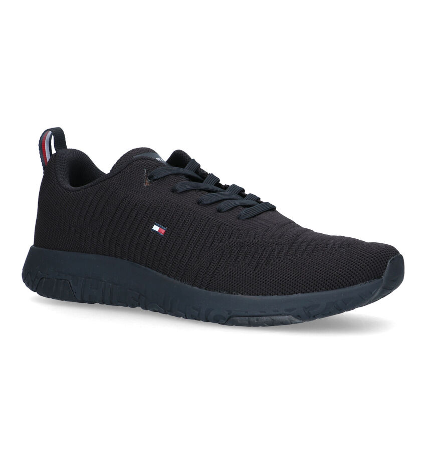 Tommy Hilfiger Corporate Zwarte Sneakers