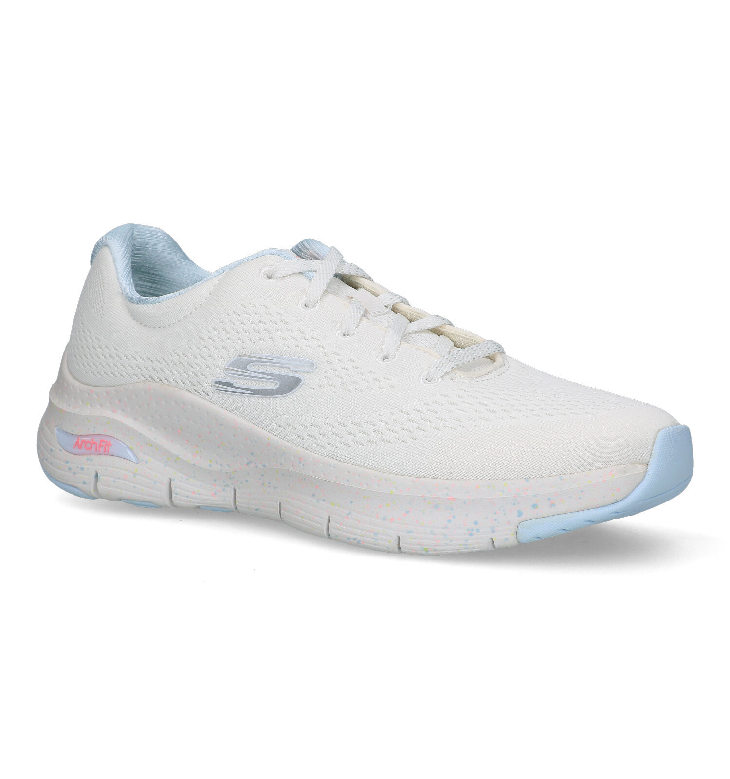 Witte skechers 2025 dames