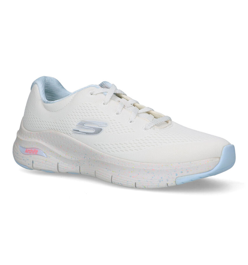 Skechers Arch Fit Witte Sneakers