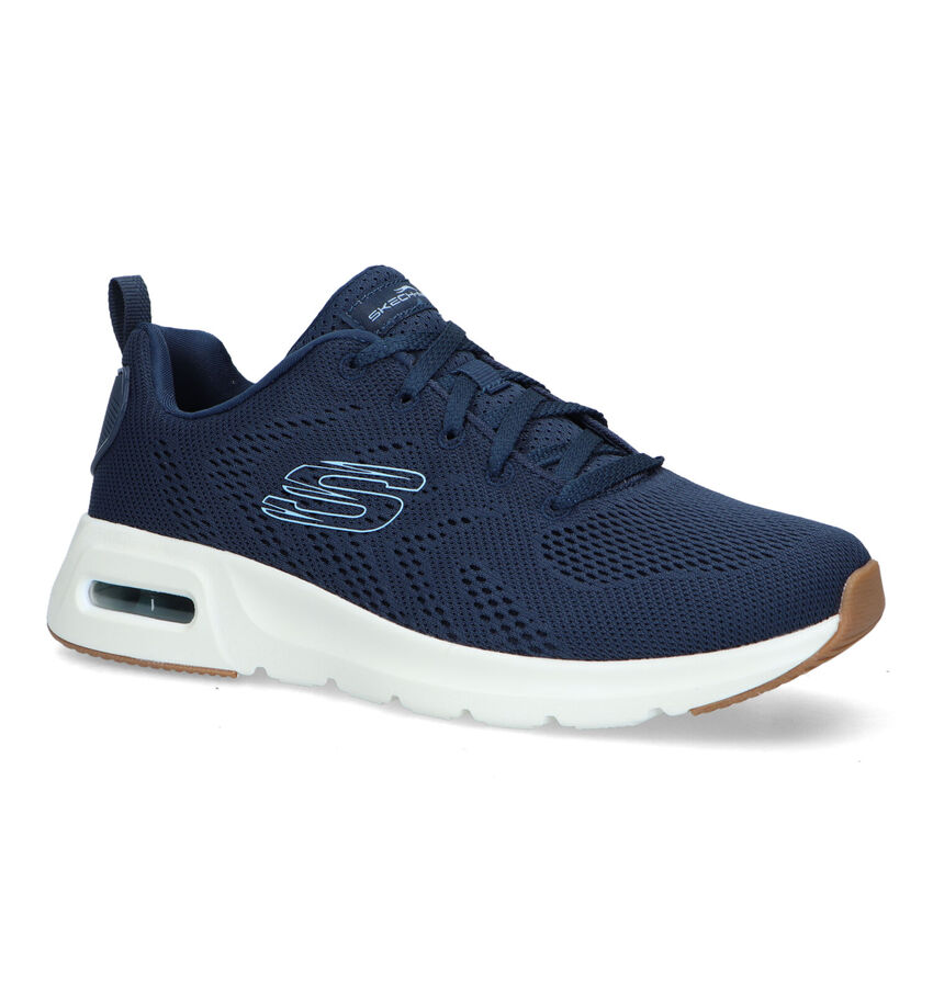 Skechers Air Court Blauwe Sneakers