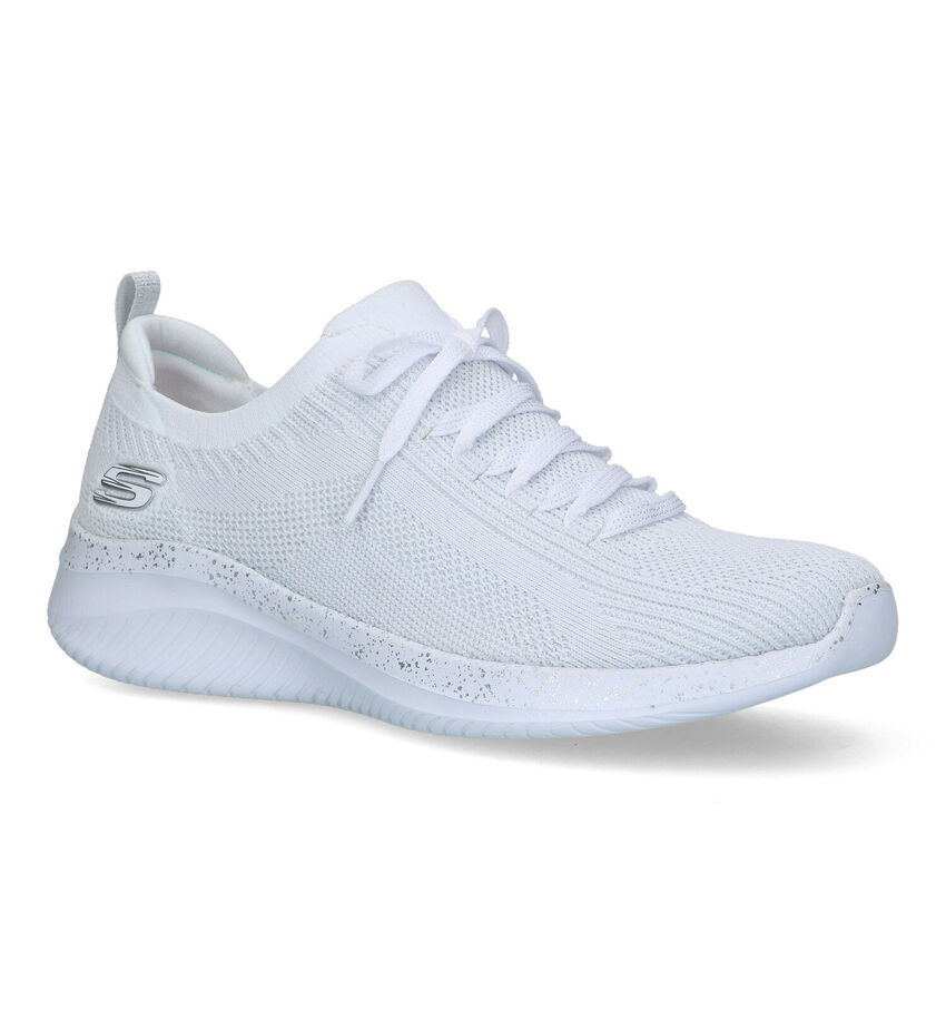 Skechers Ultra Flex Witte Sneakers