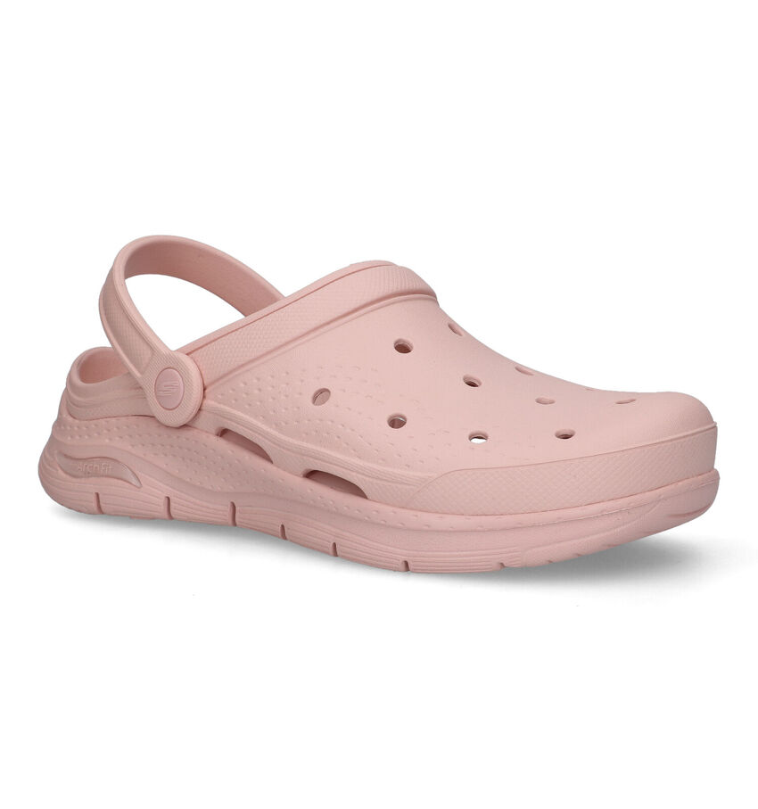 Skechers Foamies Arch Fit Roze Slippers