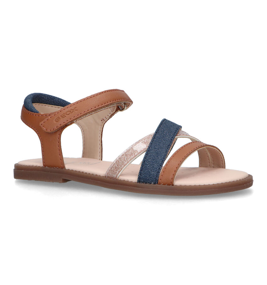 Geox Karly Cognac Sandalen