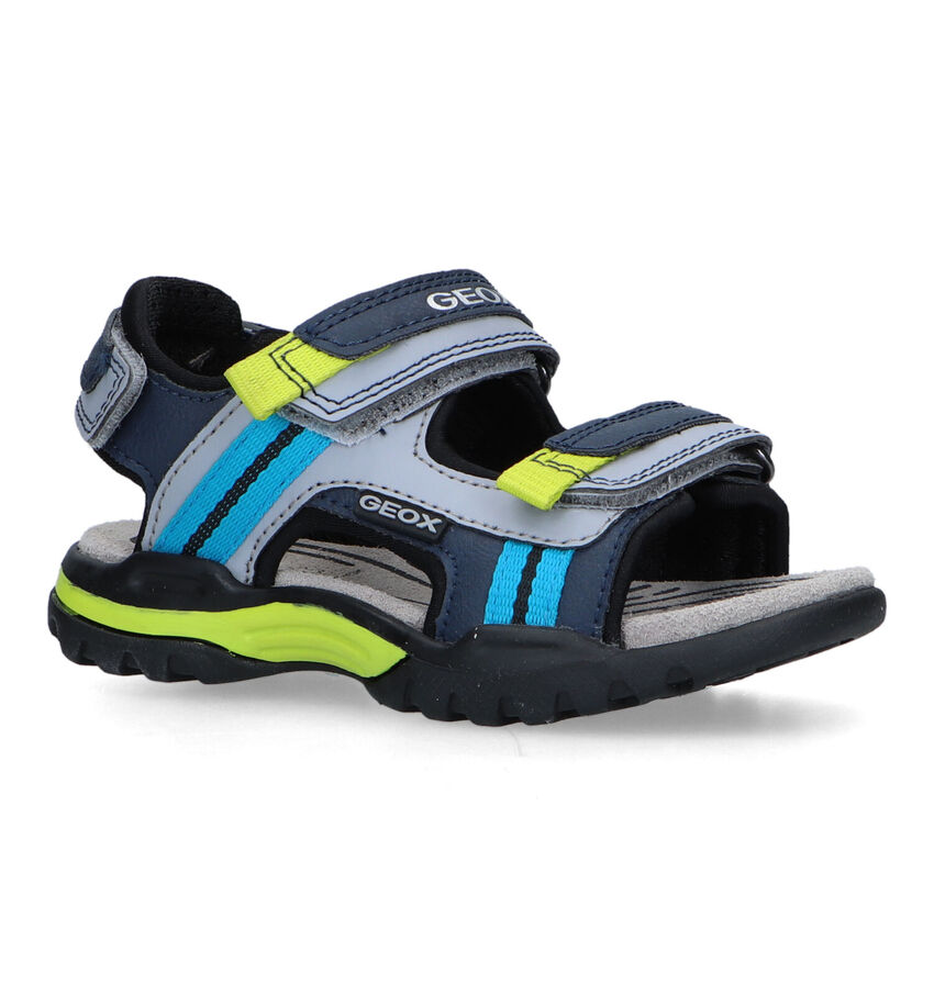 Geox Borealis Sandales en Bleu