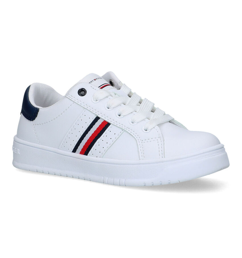 Tommy Hilfiger Witte Lage Schoenen